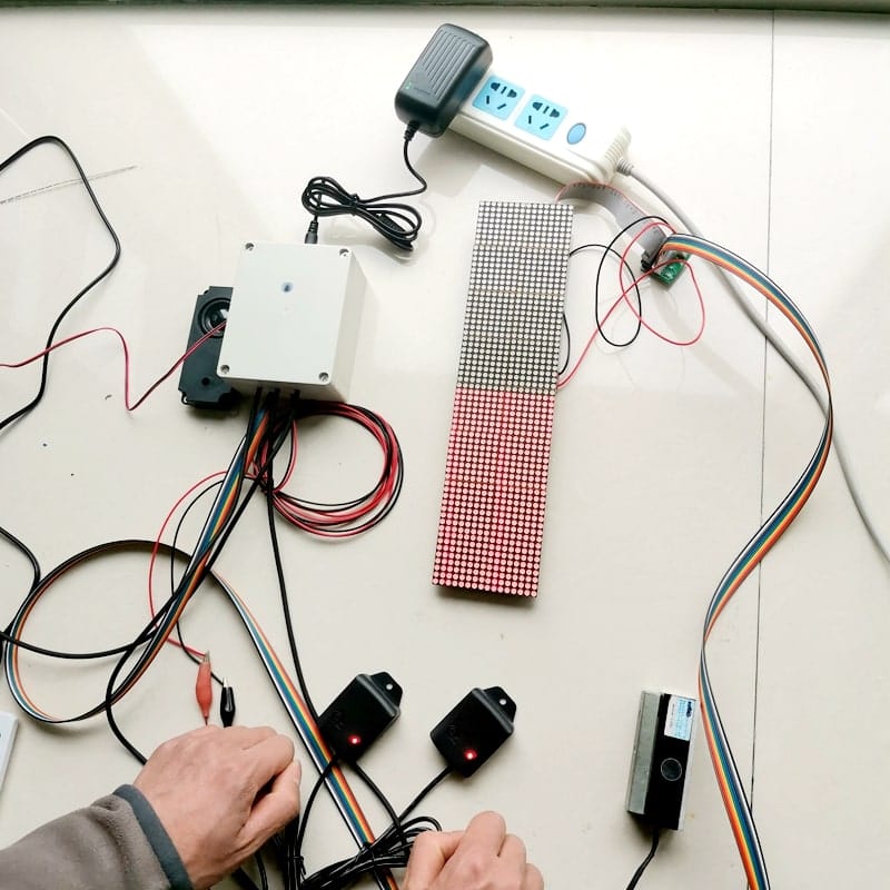 mind game puzzle of knock sensor